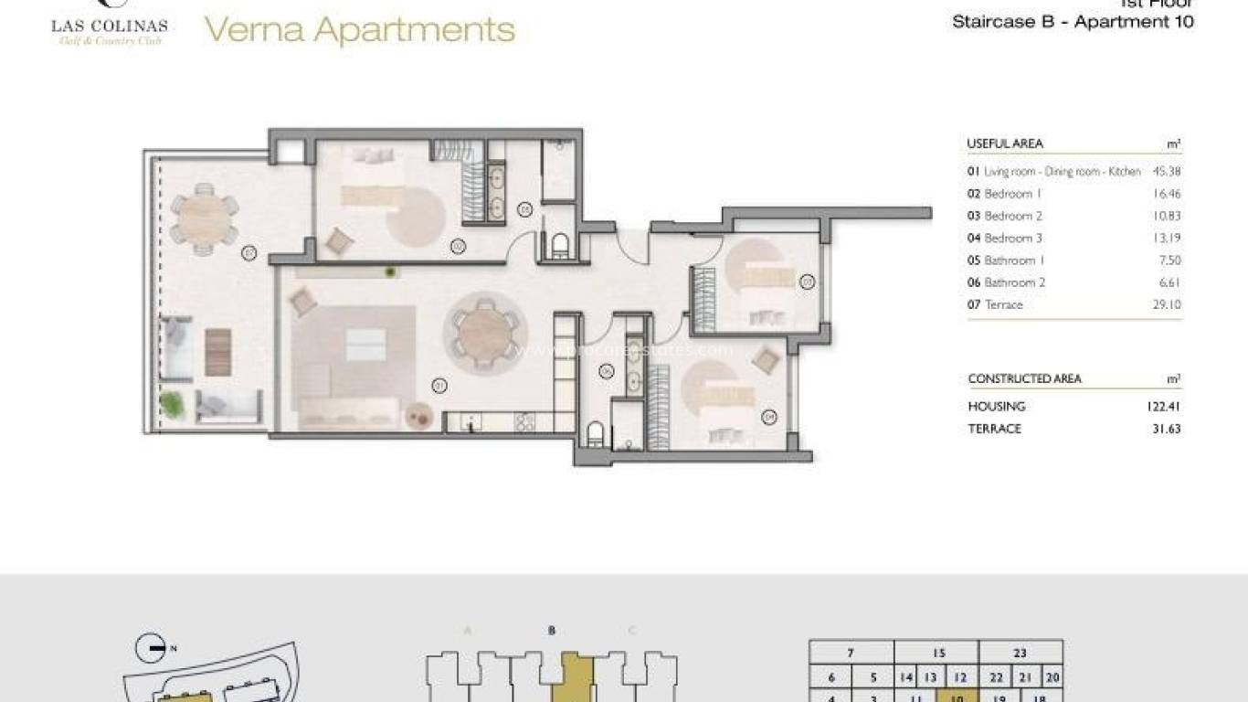 Neubau - Wohnung - San Miguel de Salinas - Las Colinas golf