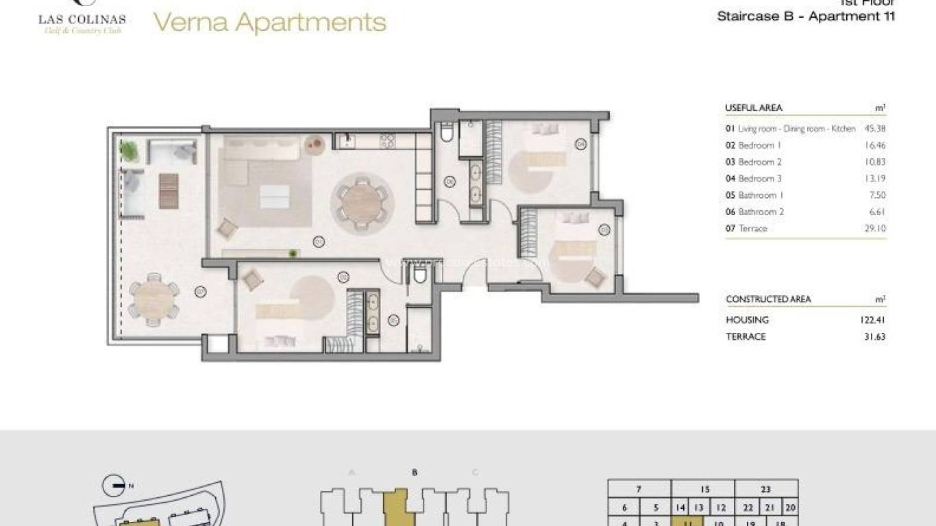 Neubau - Wohnung - San Miguel de Salinas - Las Colinas golf