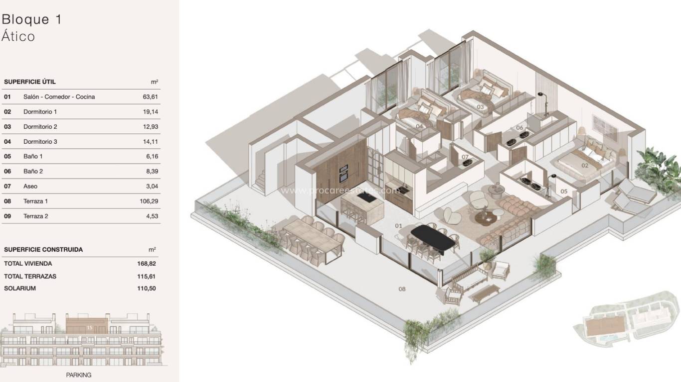 Neubau - Wohnung - San Miguel de Salinas - Las Colinas golf