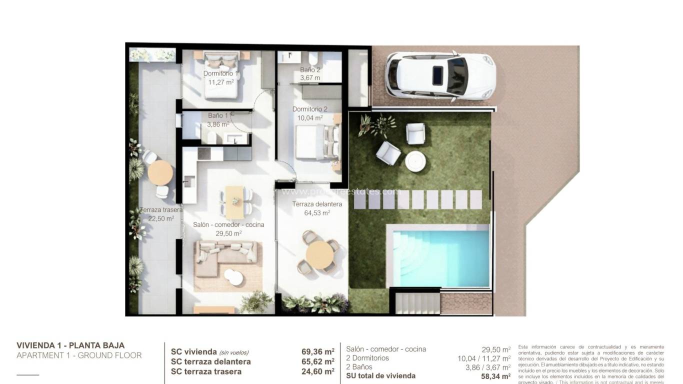 Neubau - Wohnung - San Pedro del Pinatar - Lo pagan