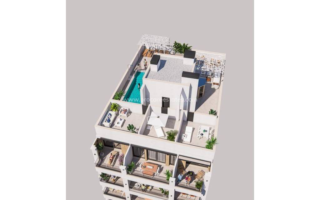 Neubau - Wohnung - Torrevieja - Playa de El Cura
