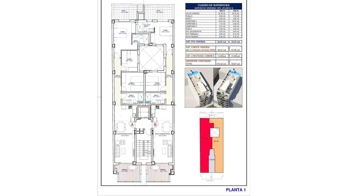 Neubau - Wohnung - Torrevieja - Playa Del Cura