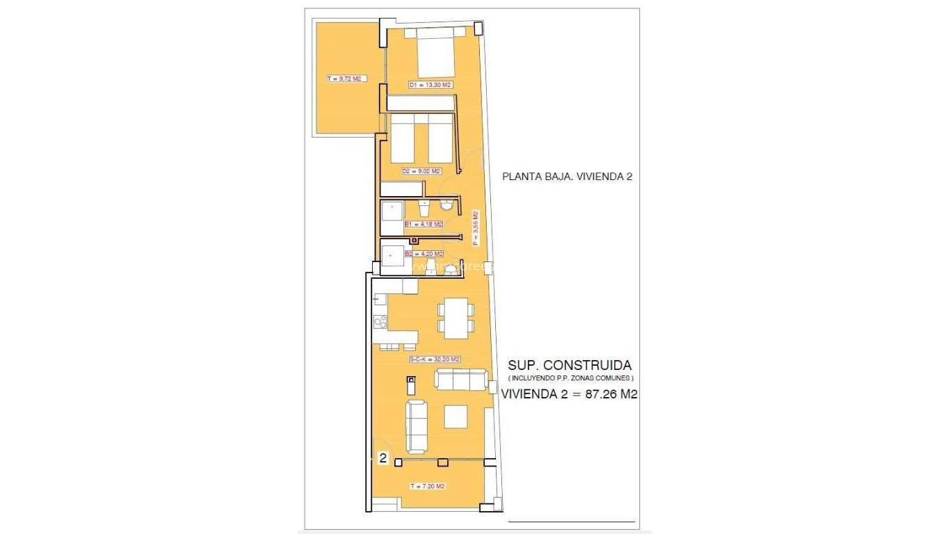 Neubau - Wohnung - Torrevieja - Playa El Acequión