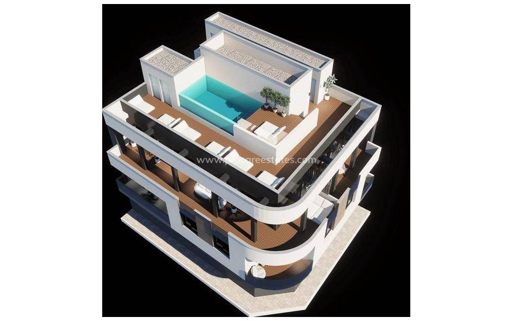 Neubau - Wohnung - Torrevieja - Torrevieja Center