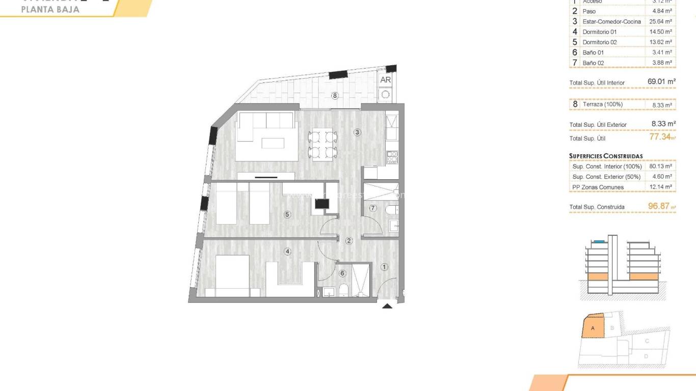 Neubau - Wohnung - Torrevieja - Torrevieja Center