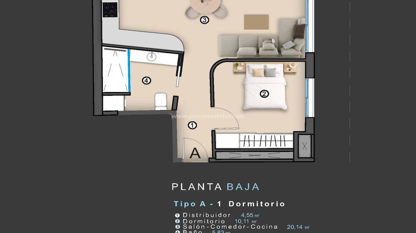Neubau - Wohnung - Torrevieja - Torrevieja Center
