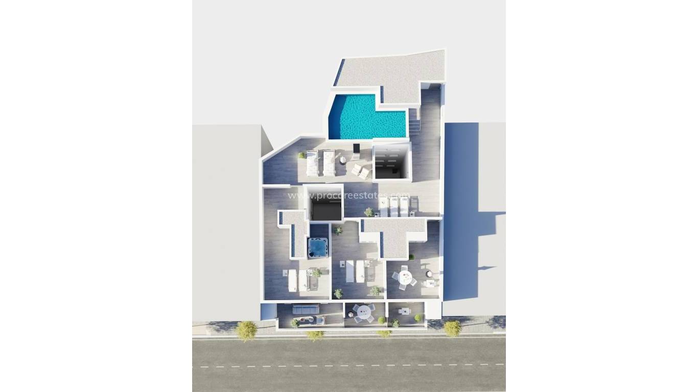 Neubau - Wohnung - Torrevieja - Torrevieja Center