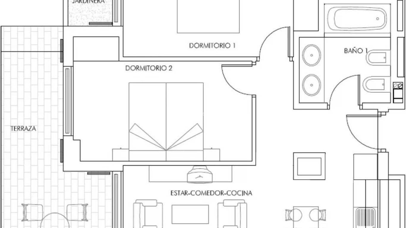 Neubau - Wohnung - Vera - Puerto del Rey