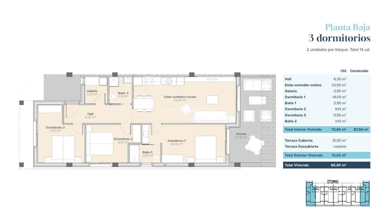 Neubau - Wohnung - Vera - Vera playa