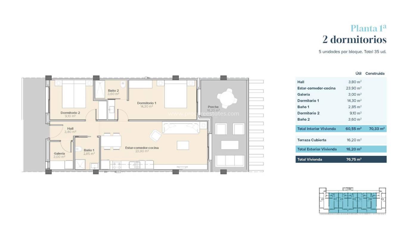 Neubau - Wohnung - Vera - Vera playa