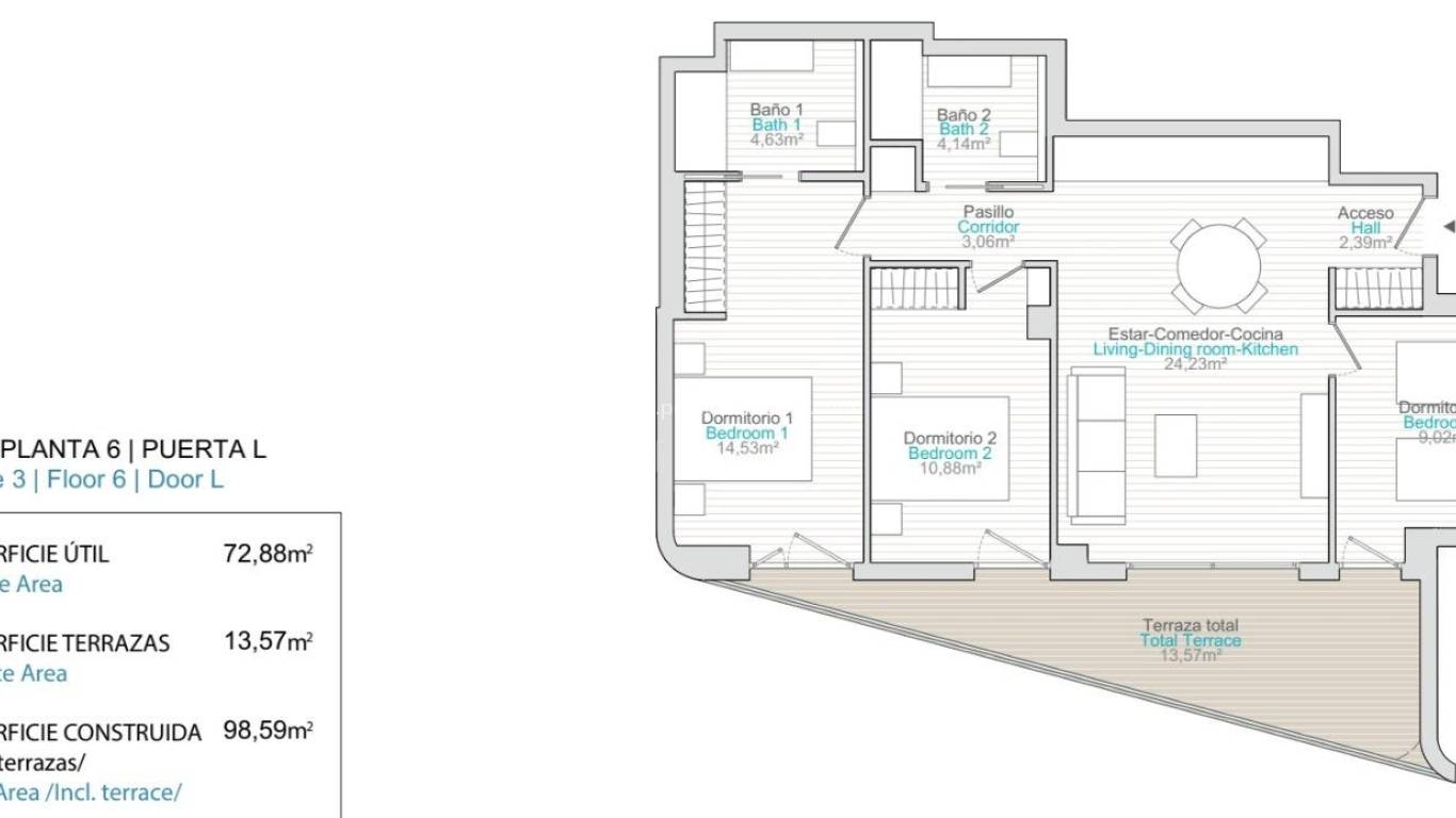 Neubau - Wohnung - Villajoyosa - La Tellerola