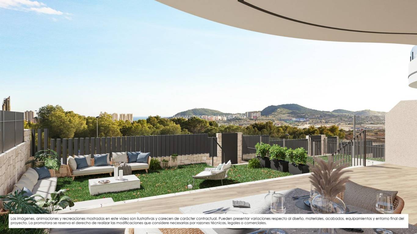 New Build - Apartment - Finestrat - Campana garden