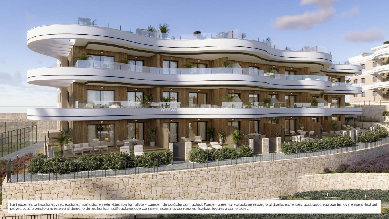 New Build - Apartment - Finestrat - Campana garden