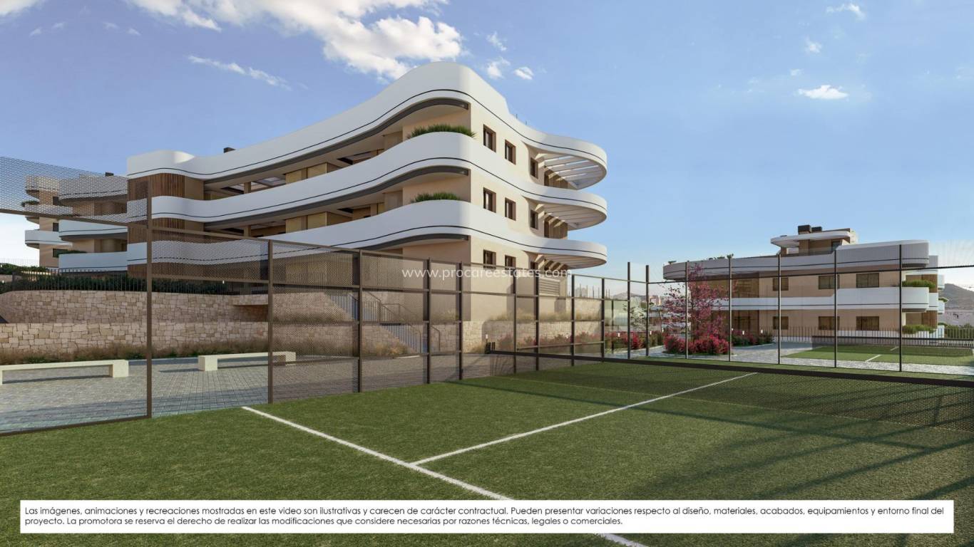 New Build - Apartment - Finestrat - Campana garden
