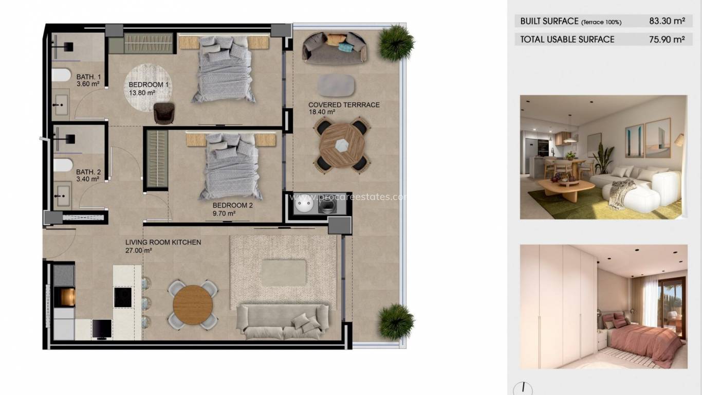 New Build - Apartment - Guardamar del Segura - PUERTO