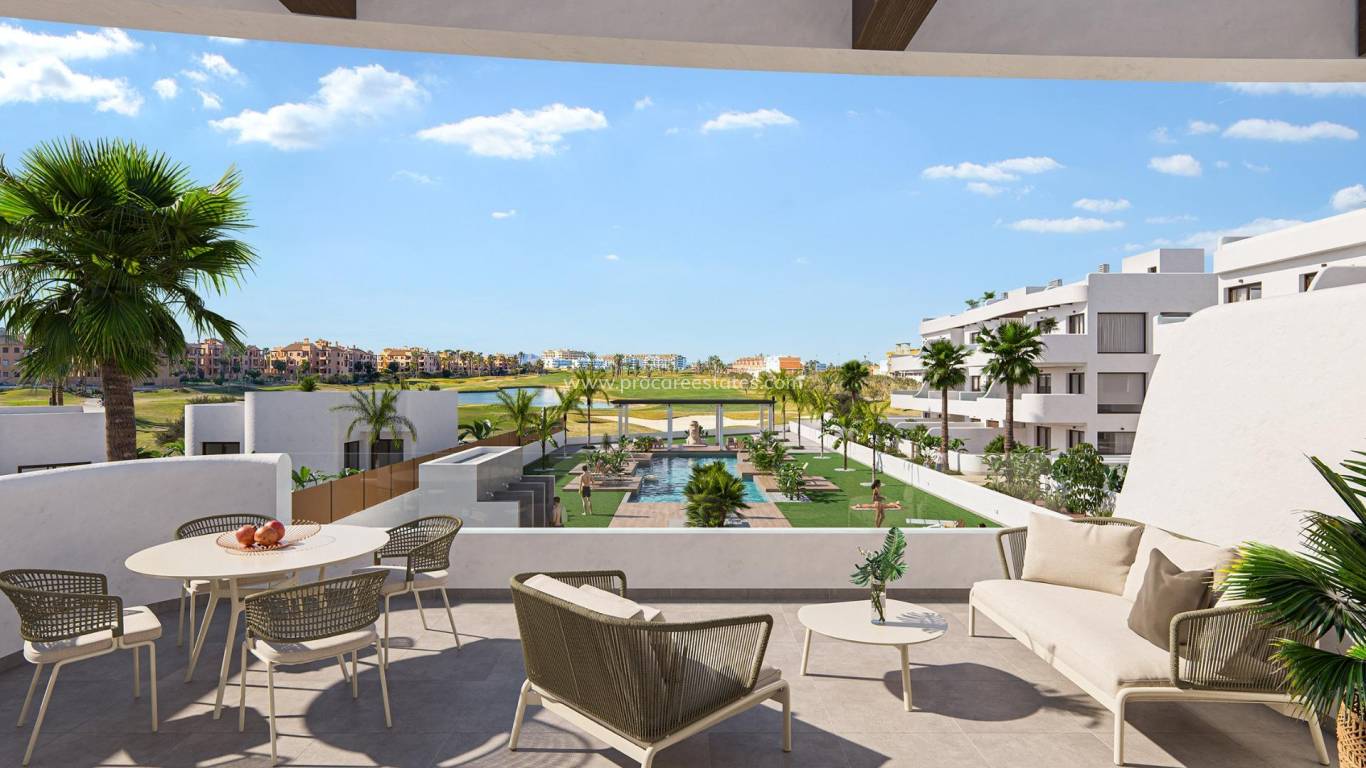 New Build - Apartment - Los Alcázares - La Serena Golf