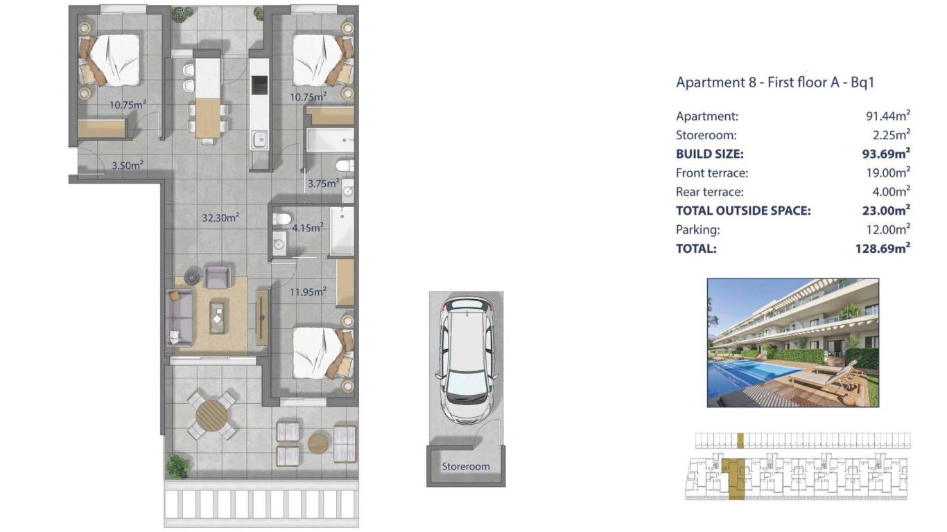 New Build - Apartment - Los Alcázares - Los Narejos