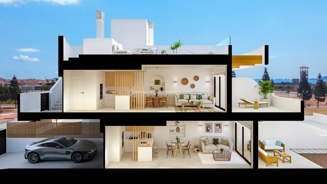 New Build - Apartment - Los Alcázares - Serena Golf