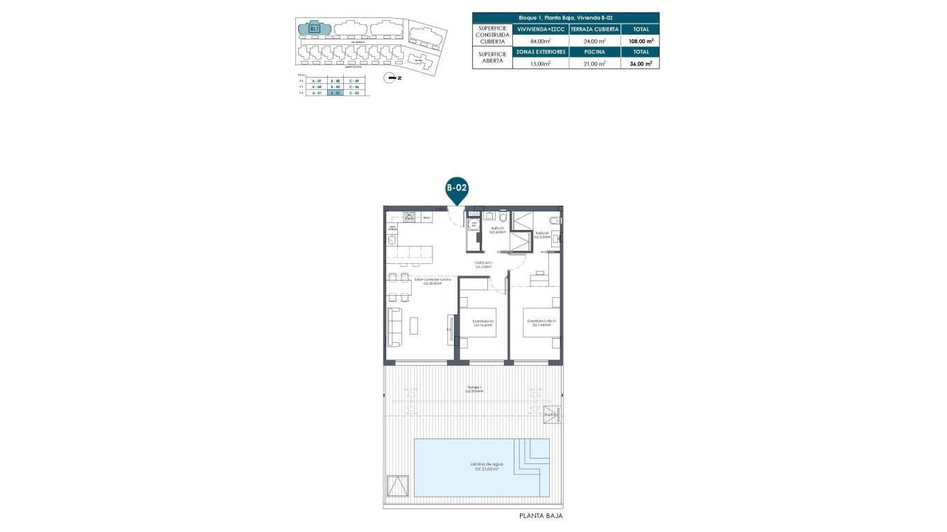 New Build - Apartment - Los Alcázares - Serena Golf