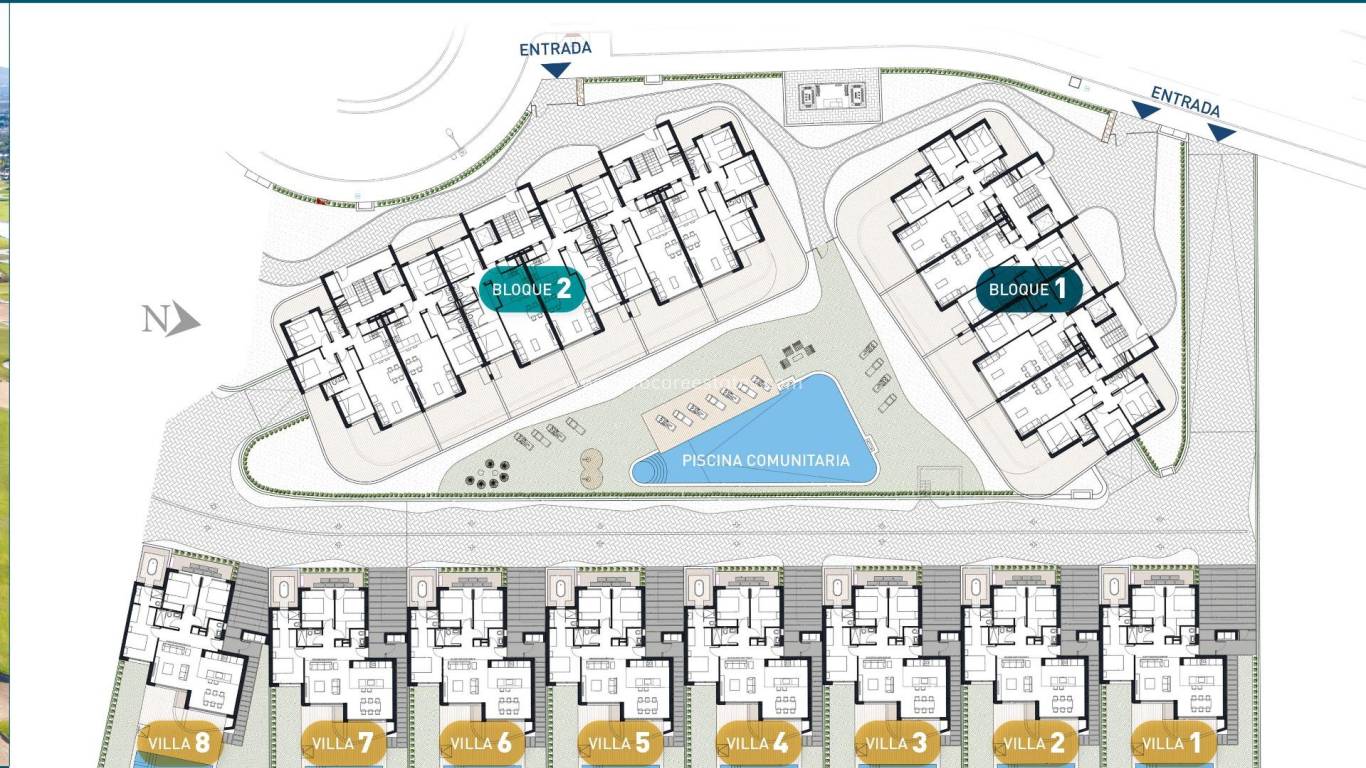 New Build - Apartment - Los Alcázares - Serena Golf