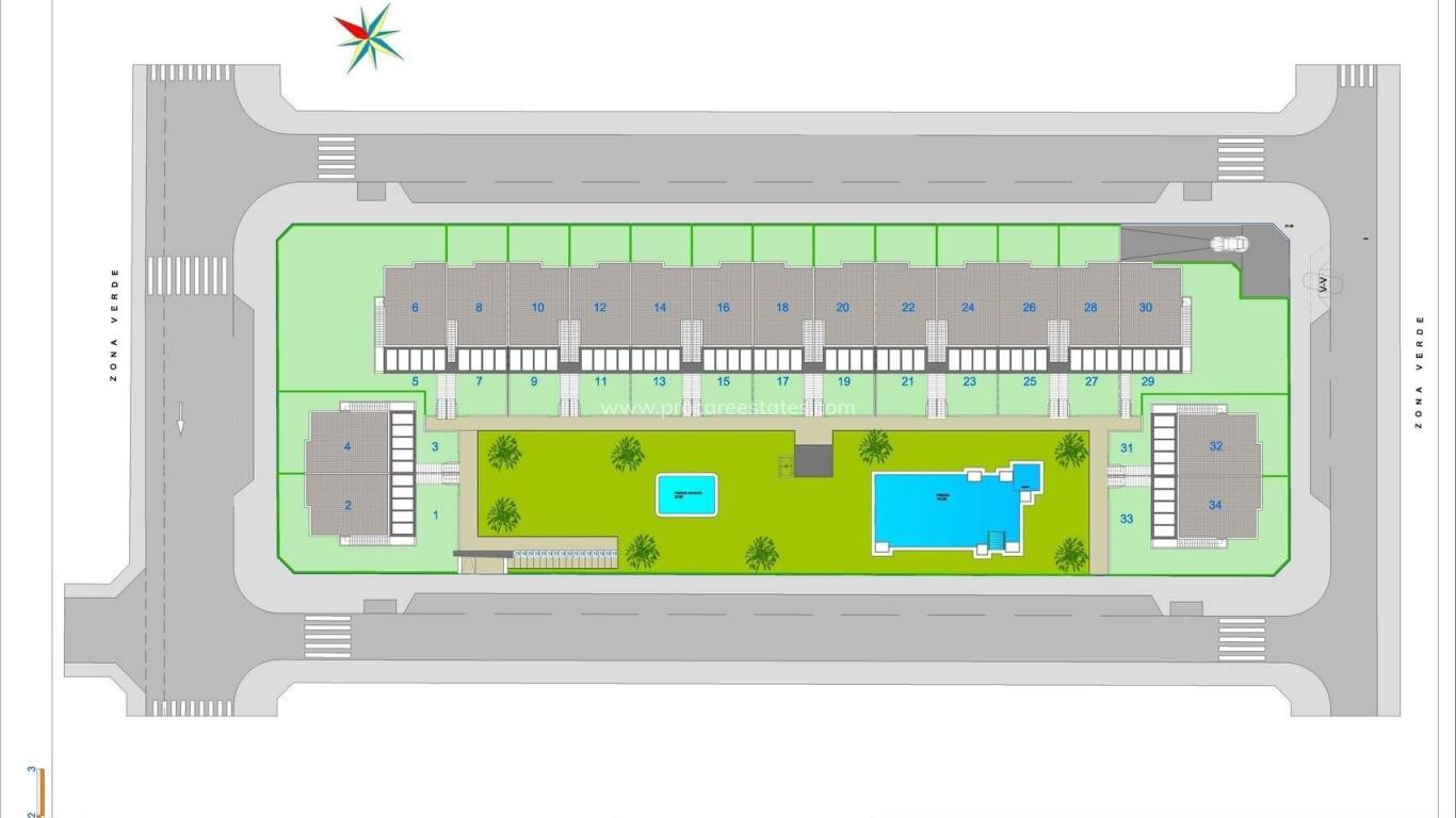 New Build - Apartment - Pilar de la Horadada - pueblo