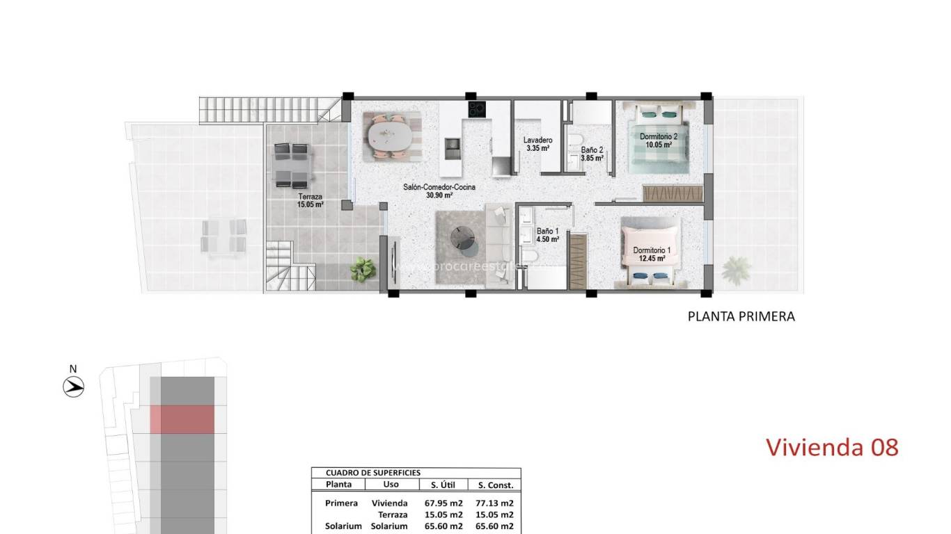 New Build - Apartment - Pilar de la Horadada - pueblo