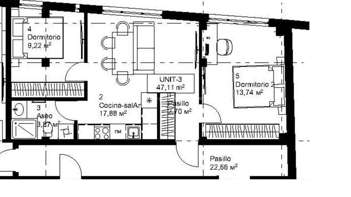 New Build - Apartment - Relleu - Urbanización Muscaret