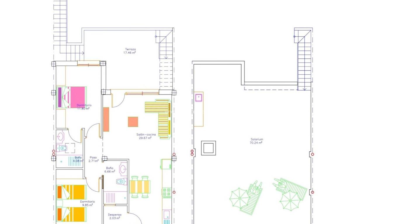 New Build - Apartment - San Javier - pueblo