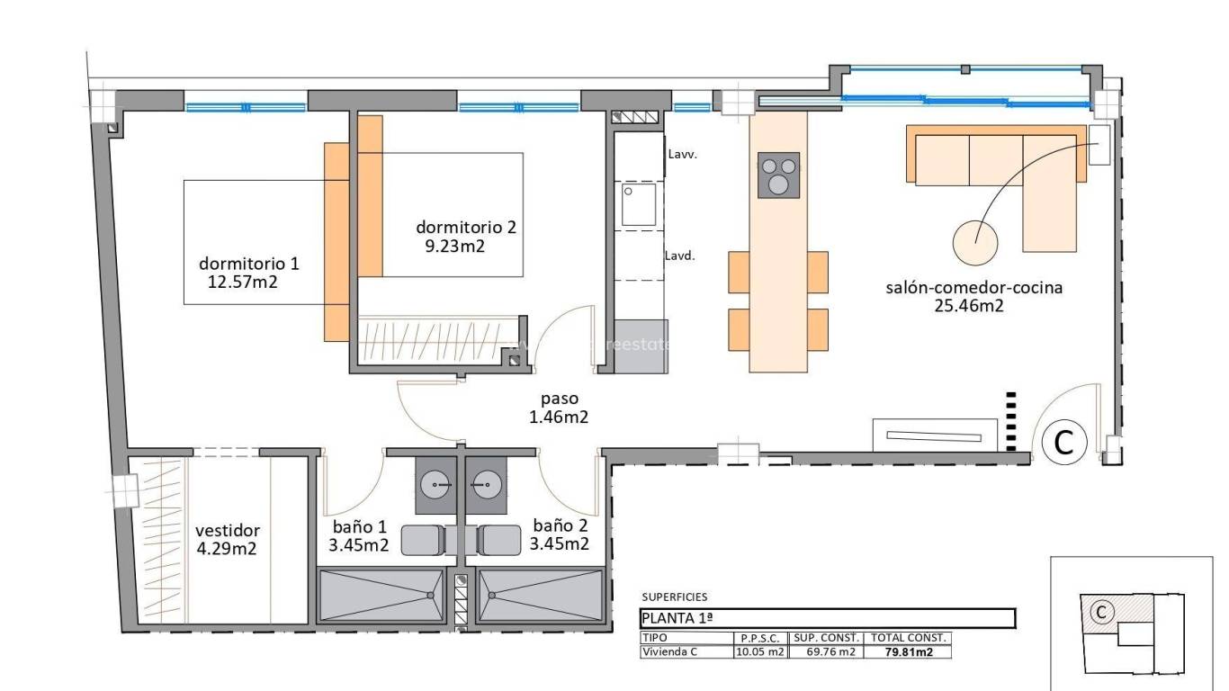 New Build - Apartment - San Pedro del Pinatar - Lo pagan