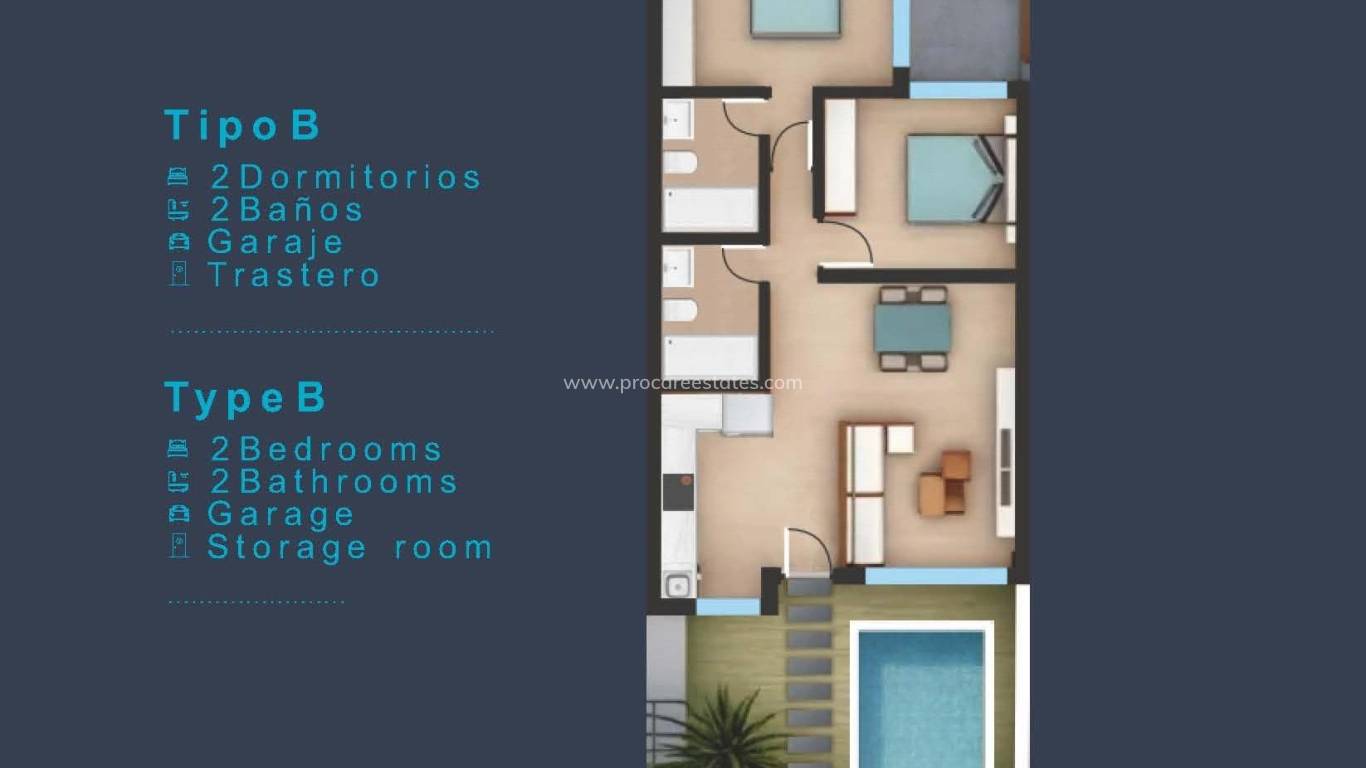 New Build - Apartment - San Pedro del Pinatar - Los Pinos