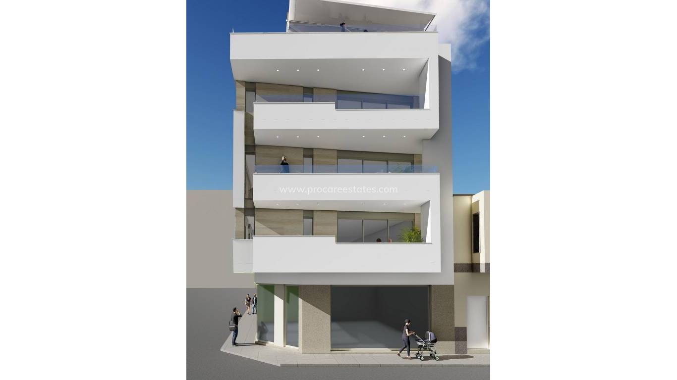 New Build - Apartment - Torrevieja - Playa Del Cura