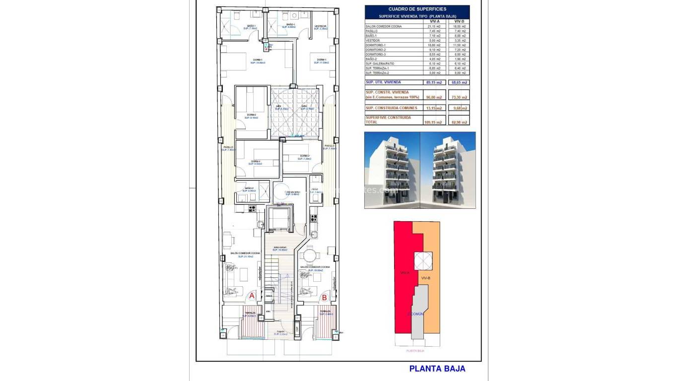 New Build - Apartment - Torrevieja - Playa Del Cura