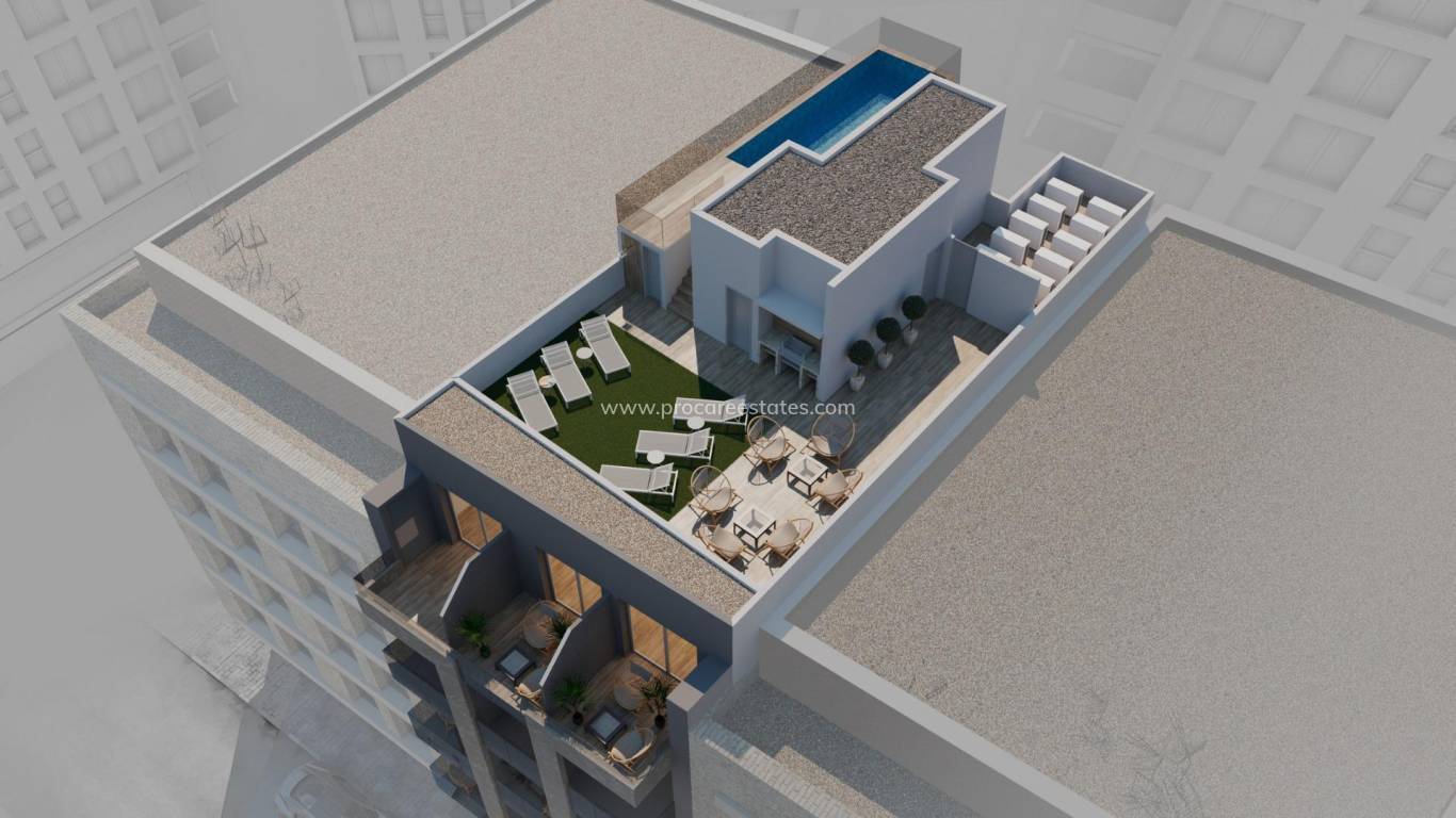 New Build - Apartment - Torrevieja - Playa Los Locos