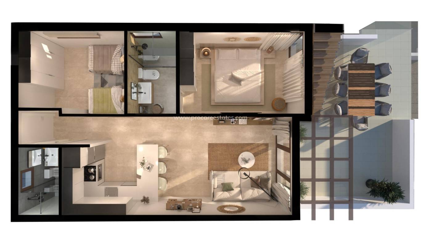 New Build - Apartment - Vera - Vera playa