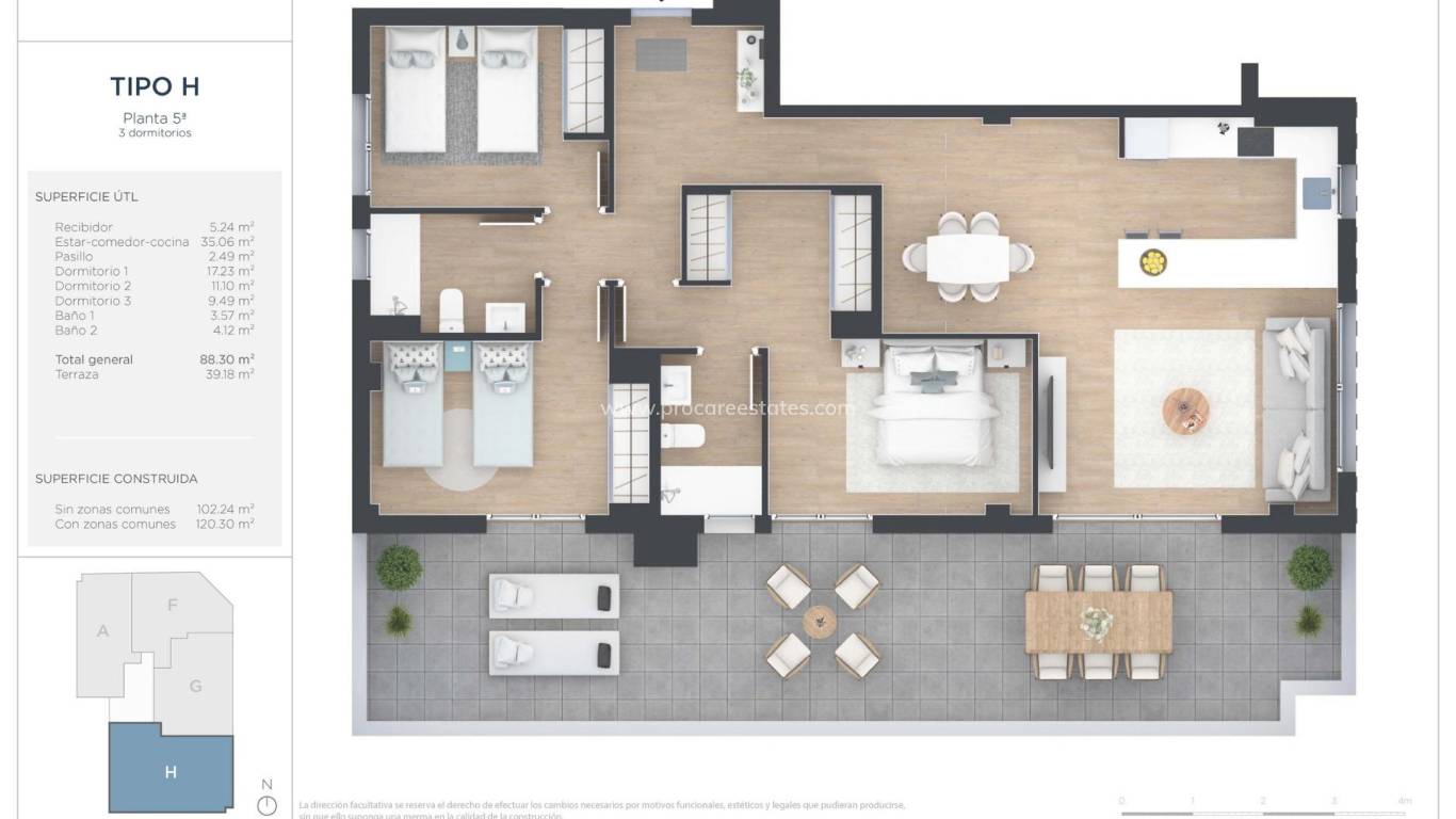 New Build - Penthouse - Alicante - Benalua