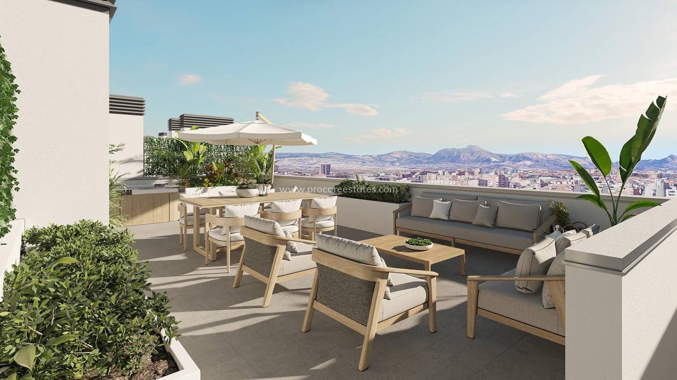 New Build - Penthouse - Alicante - Pau Ii