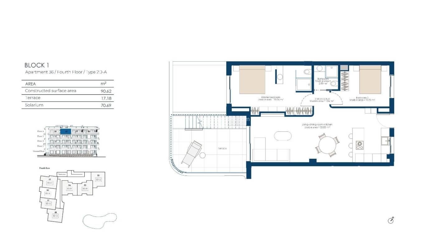 New Build - Penthouse - Baños y Mendigo - El Valle Golf