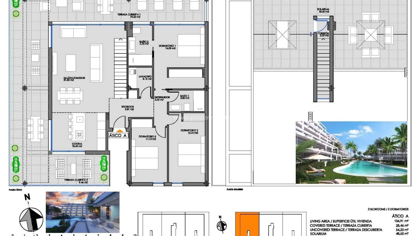 New Build - Penthouse - Cartagena - Mar de Cristal