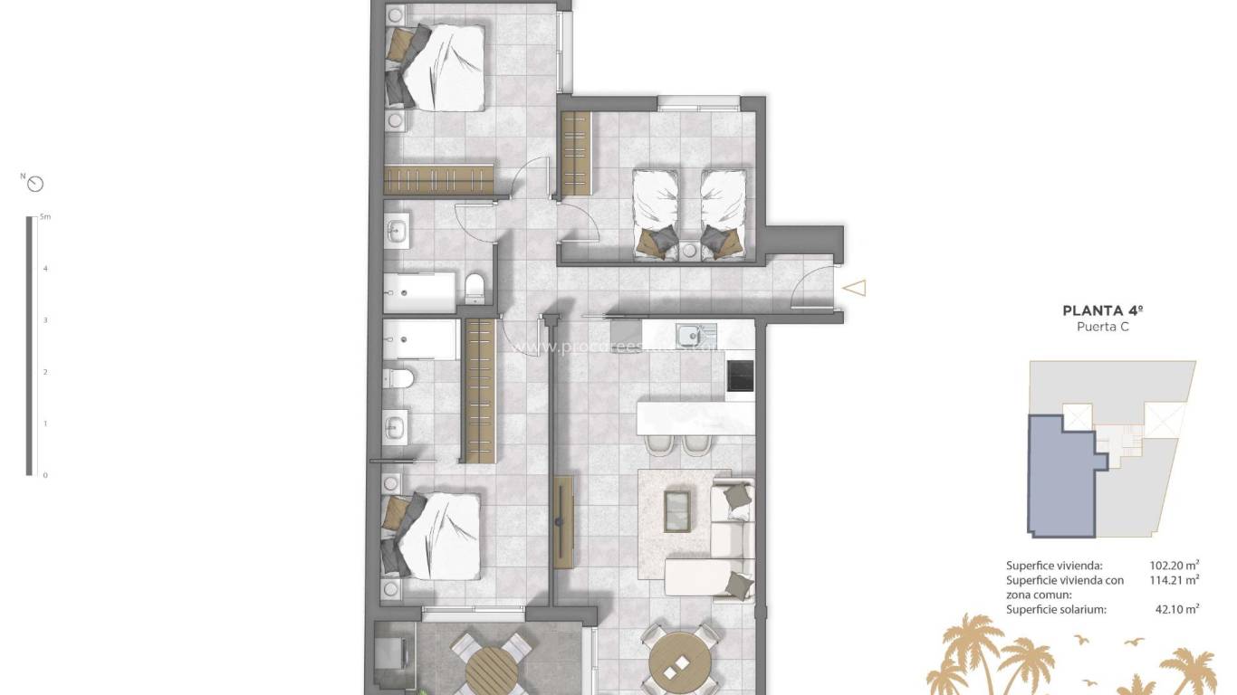 New Build - Penthouse - Guardamar del Segura - Guardamar Center