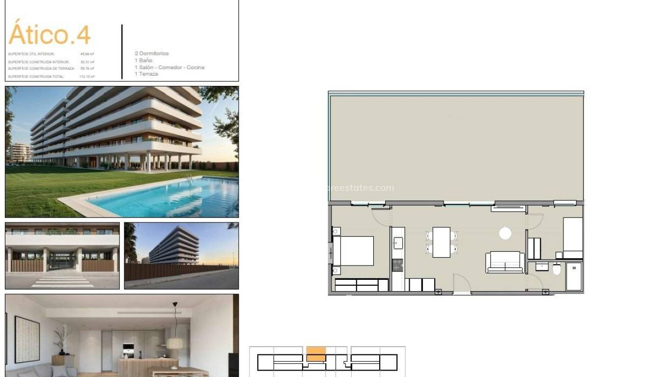 New Build - Penthouse - Moncofa - Playa de Moncofa