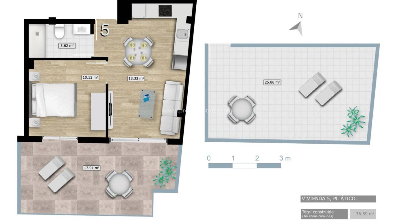 New Build - Penthouse - Torrevieja - Torrevieja Center