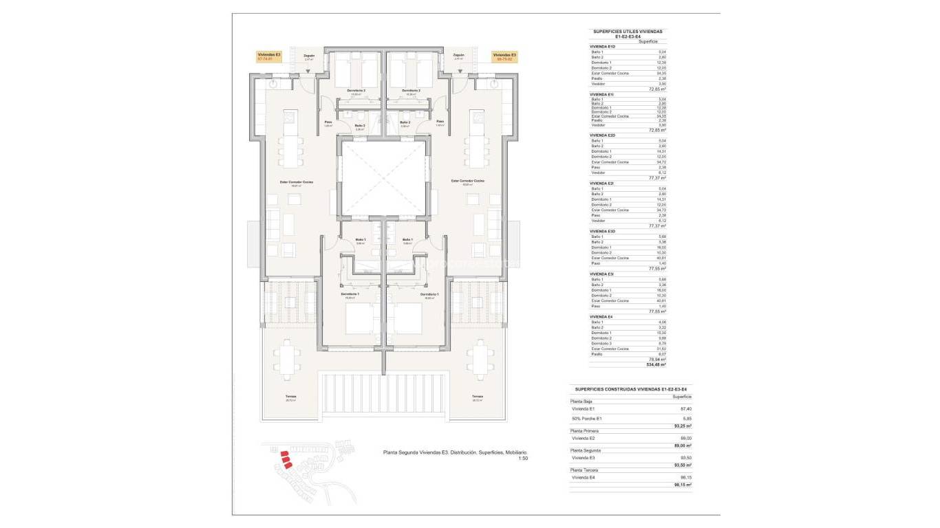 New Build - Semi penthouse - Mojacar - Playa De Macenas