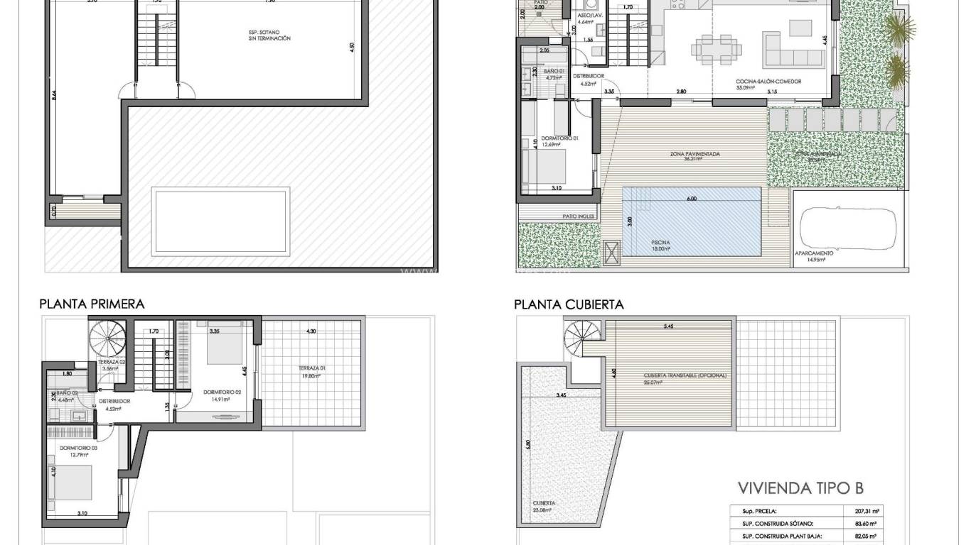 New Build - Town house - Bigastro - Loma Alta