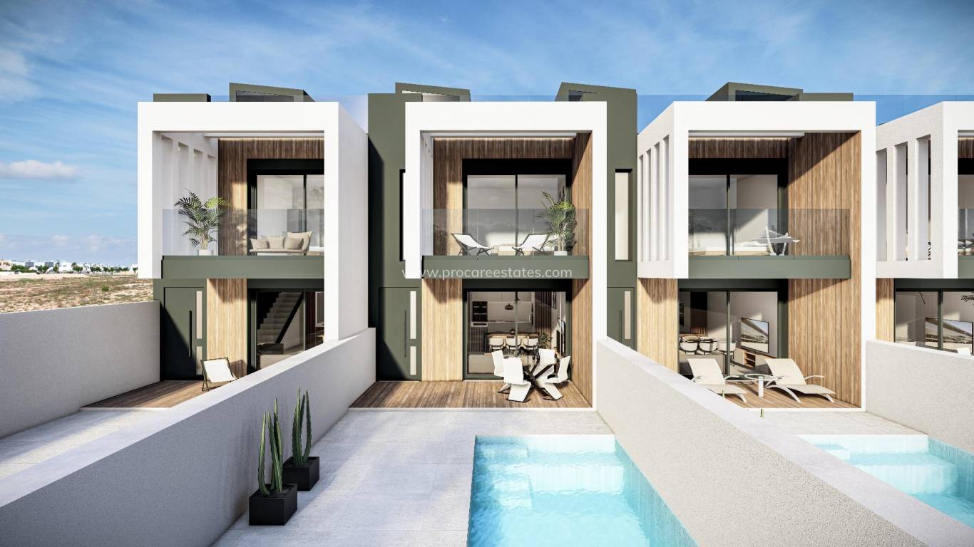 New Build - Town house - Pilar de la Horadada - Lo Monte