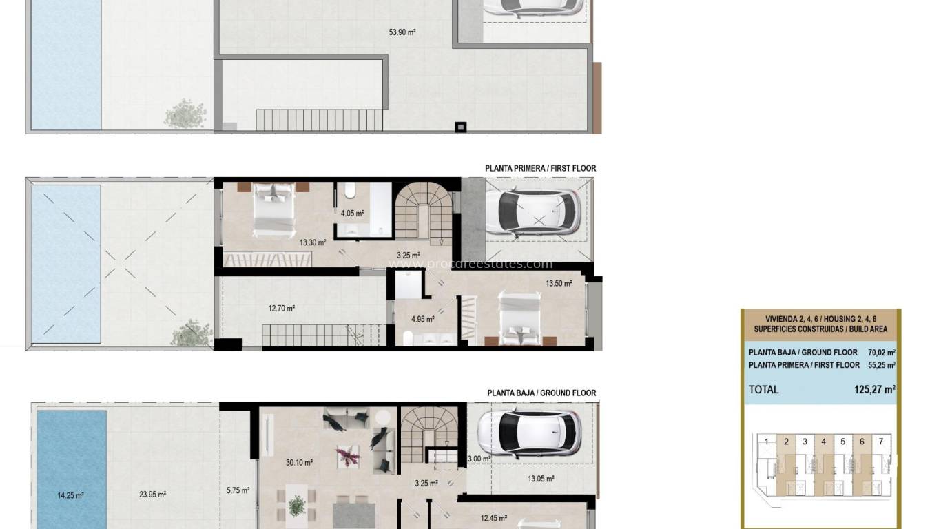 New Build - Town house - San Javier - pueblo