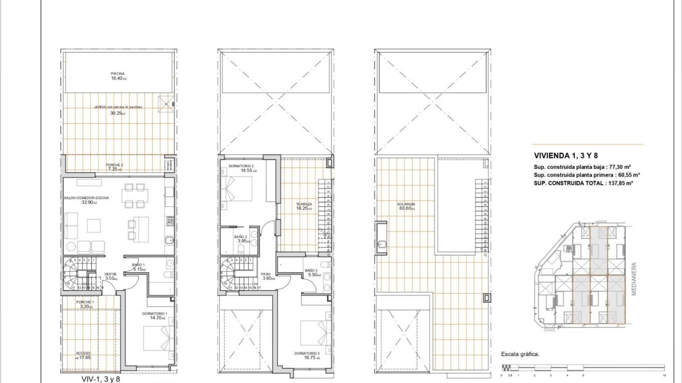 New Build - Town house - San Javier - pueblo