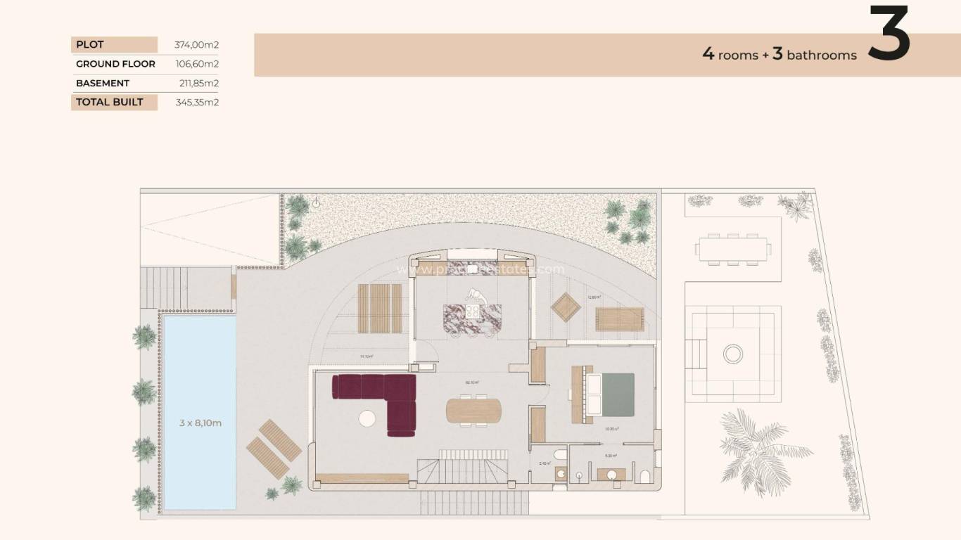 New Build - Villa - Algorfa - La Finca golf