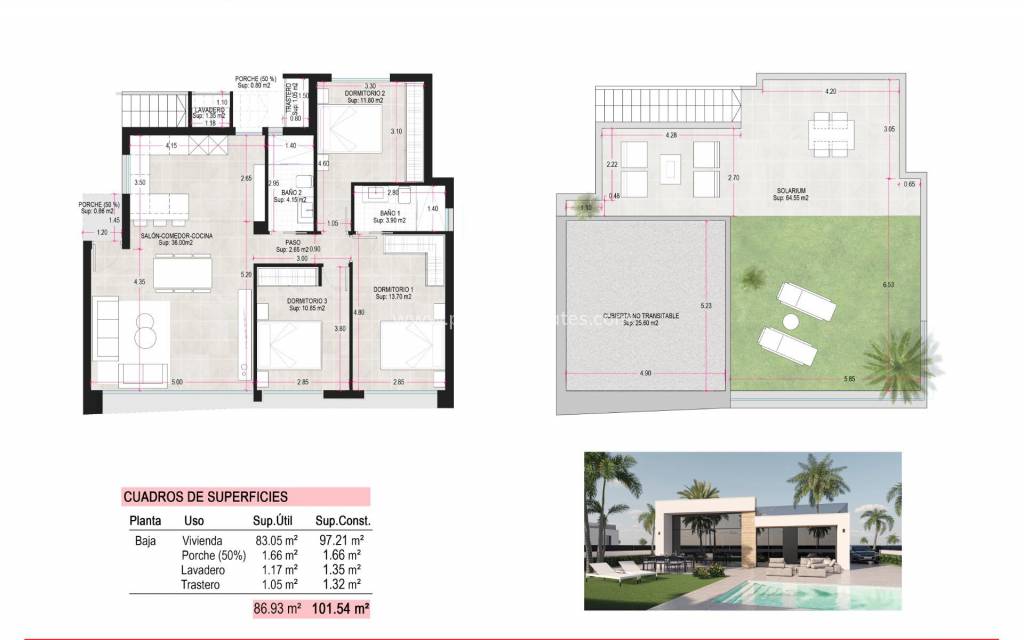 New Build - Villa - Alhama de Murcia - Condado De Alhama