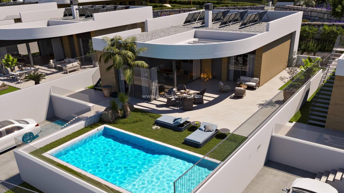 New Build - Villa - Finestrat - Campana garden