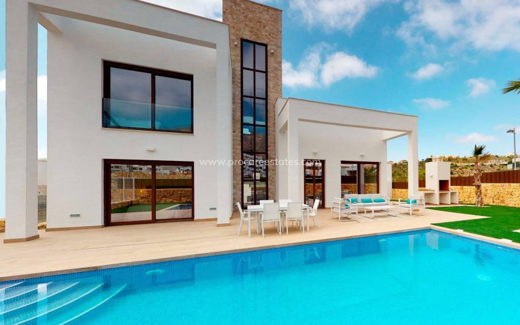 New Build - Villa - Finestrat - Campana garden